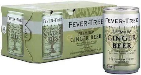 Fever Tree Ginger Beer 150ml/8pk Cans [Case]